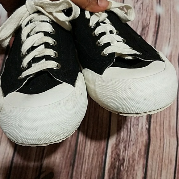 Black & White Sebago Docksides - Picture 4 of 8